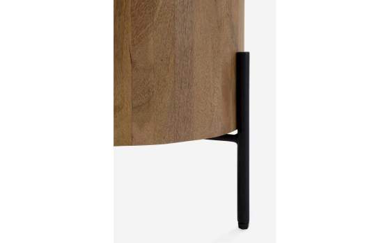 Mueble TV Contemporaneo 4 Puertas Redondeado Autrey