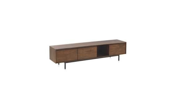 Mueble TV Contemporaneo Madera Mango 3 Puerta Aliseas