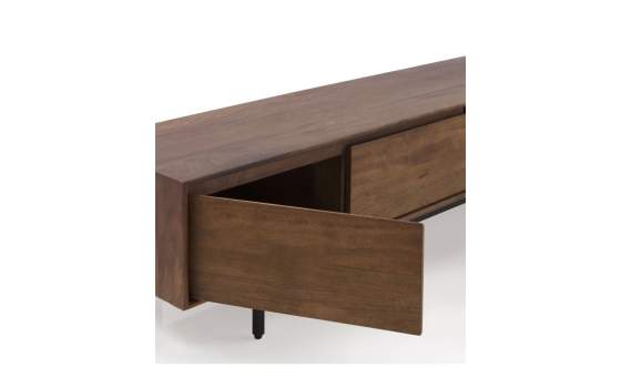 Mueble TV Contemporaneo Madera Mango 3 Puerta Aliseas