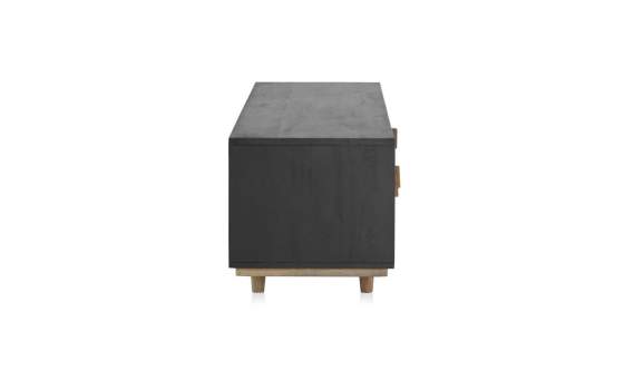 Mueble TV Diseño 2 Puertas 2 Cajones Decorados Serie Adialt