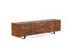 Mueble TV Diseño  2 Puertas 2 Cajones Labrados Serie Alveza