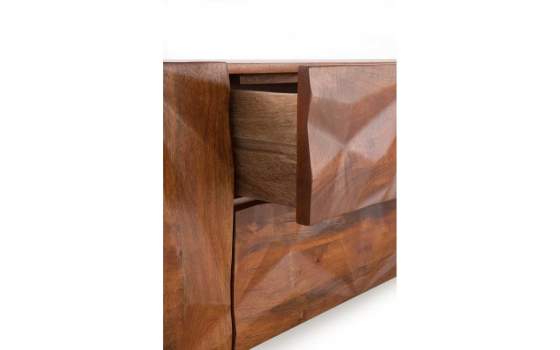 Mueble TV Diseño Actual 2 Puertas 2 Cajones Serie Albelo