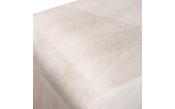 Mueble TV Diseño Actual Blanco 4 Puertas - Serie Alterici