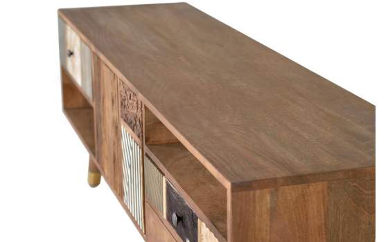 Mueble TV Diseño Actual Colores Serie Boazca