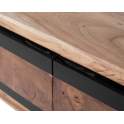 Mueble TV Diseño Contemporaneo 3 Puertas Madera Mango Adaniell