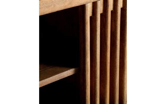 Mueble TV Diseño Enrejado 1 Puerta Corredera Serie Trevoux