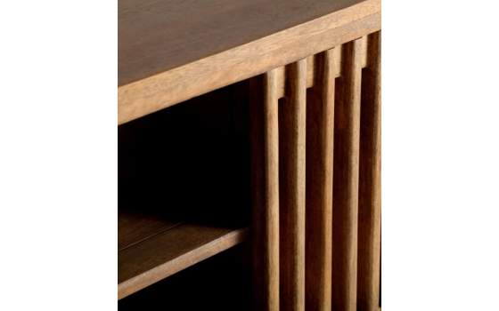 Mueble TV Diseño Enrejado 1 Puerta Corredera Serie Trevoux