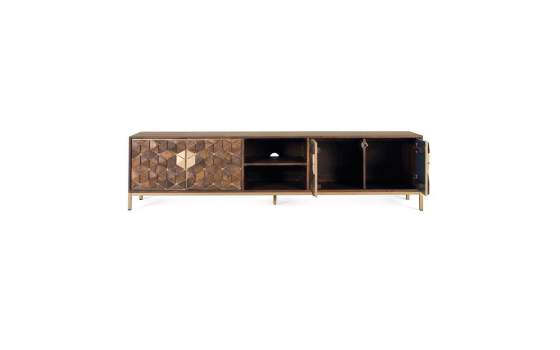 Mueble TV Diseño Moderno 4 Puertas Serie Ariast