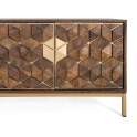 Mueble TV Diseño Moderno 4 Puertas Serie Ariast