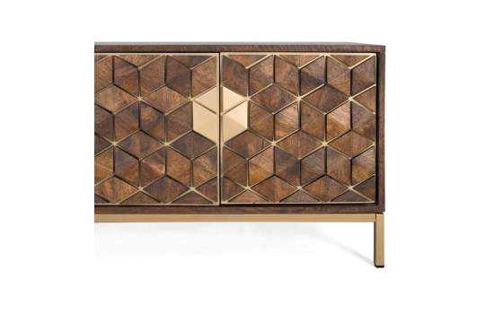 Mueble TV Diseño Moderno 4 Puertas Serie Ariast