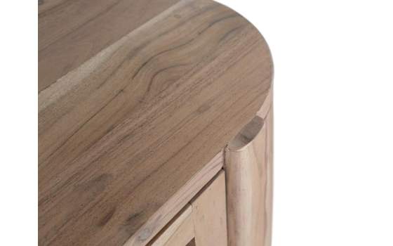 Mueble TV Estilo Contemporaneo Puertas Cristal Cajon Alfero