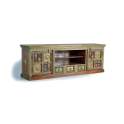 Mueble TV Etnico Ceramica Bronce Repujado Serie Aichen