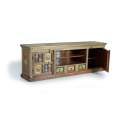 Mueble TV Etnico Ceramica Bronce Repujado Serie Aichen