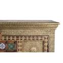 Mueble TV Etnico Ceramica Bronce Repujado Serie Aichen