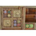 Mueble TV Etnico Ceramica Bronce Repujado Serie Aichen