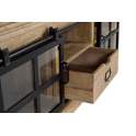 Mueble TV Industrial 1 Cajon 2 Puertas Correderas Atrato