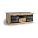 Mueble TV Industrial 1 Cajon 2 Puertas Correderas Atrato
