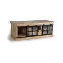 Mueble TV Industrial 1 Cajon 2 Puertas Correderas Atrato