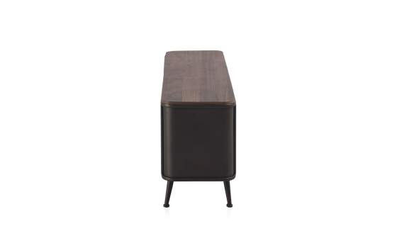 Mueble TV Industrial 1 Cajon Madera y Metal Serie Abrami