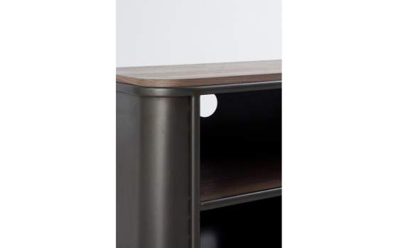 Mueble TV Industrial 1 Cajon Madera y Metal Serie Abrami