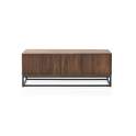 Mueble TV Industrial 3 Puertas Madera Metal Serie Adenasi