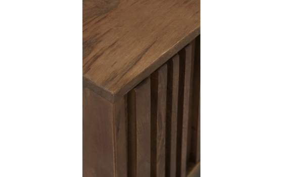 Mueble TV Industrial 3 Puertas Madera Metal Serie Adenasi