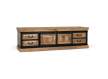Mueble TV Industrial 4 Cajones 2 Puertas Correderas Albedin