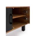 Mueble TV Industrial Actual 4 Puertas Madera Acacia Ayerta