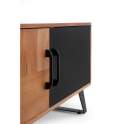 Mueble TV Industrial Actual 4 Puertas Madera Acacia Ayerta