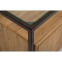 Mueble TV Industrial con 2 Cajones 2 Puertas Serie Brais