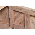 Mueble TV Industrial Madera Acacia Metal Serie Achert