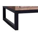 Mueble TV Industrial Madera Acacia Metal Serie Achert
