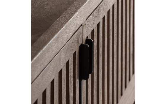 Mueble TV Japones en Mango 4 Puertas - Serie Gabia