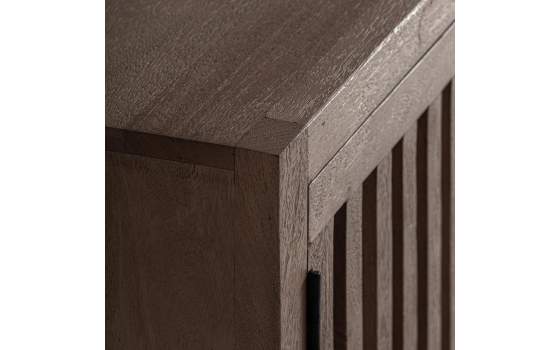 Mueble TV Japones en Mango 4 Puertas - Serie Gabia