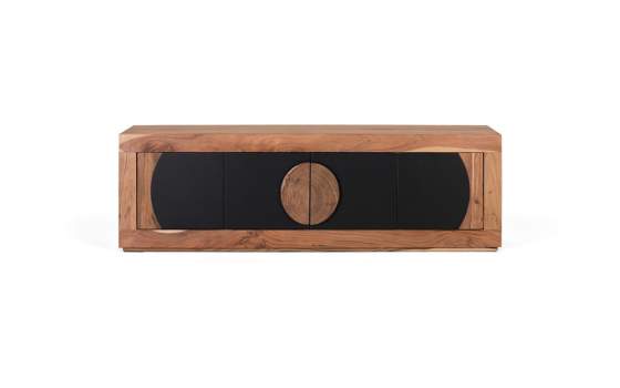 Mueble TV madera maciza 4 Puertas Rustico Actual Essence