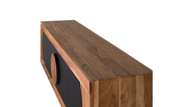 Mueble TV madera maciza 4 Puertas Rustico Actual Essence