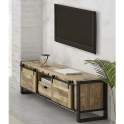 Mueble TV Madera Mango Hierro Estilo Industrial Serie Averrada