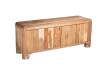 Mueble TV Madera Acacia Natural - Serie Anzar
