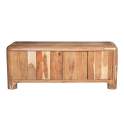 Mueble TV Madera Acacia Natural - Serie Anzar