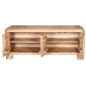 Mueble TV Madera Acacia Natural - Serie Anzar