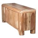 Mueble TV Madera Acacia Natural - Serie Anzar