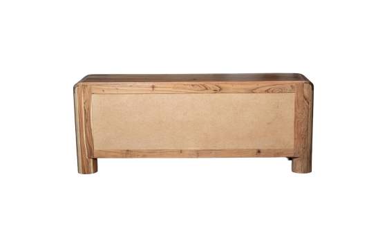 Mueble TV Madera Acacia Natural - Serie Anzar