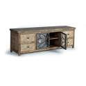Mueble TV Madera Metal 2 Puertas Serie Arnizo