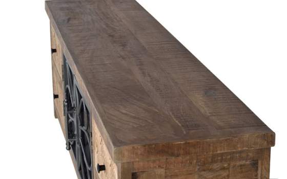 Mueble TV Madera Metal 2 Puertas Serie Arnizo