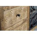 Mueble TV Madera Metal 2 Puertas Serie Arnizo