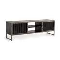 Mueble TV Madera Metal Estilo Industrial Serie Addari
