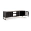 Mueble TV Madera Metal Estilo Industrial Serie Addari