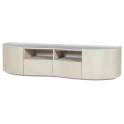Mueble TV Moderno Madera Mango y Marmol Serie Ishat Mueble TV Moderno Madera Mango y Marmol Serie Ishat