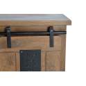 Mueble TV Pequeño Puertas Correderas Cajon Industrial Aibiri