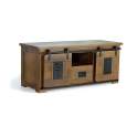 Mueble TV Pequeño Puertas Correderas Cajon Industrial Aibiri